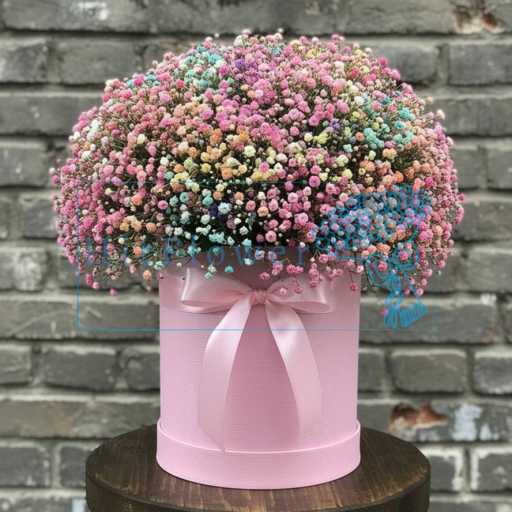 Композиция из живых цветов Дела сердечные Цветочная композиция из